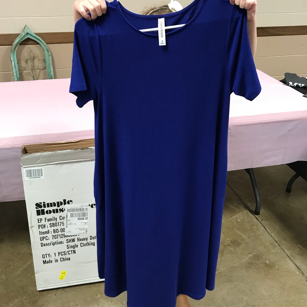 Royal Blue Boutique Dress